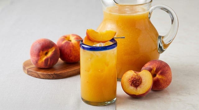 Peach.